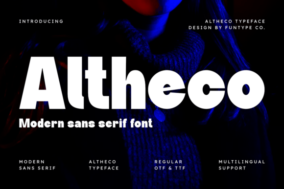 Altheco: Unlocking the Power of Bold Typography