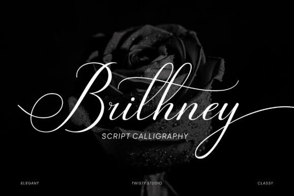 Brithney: Elevate Your Designs with Script Calligraphy