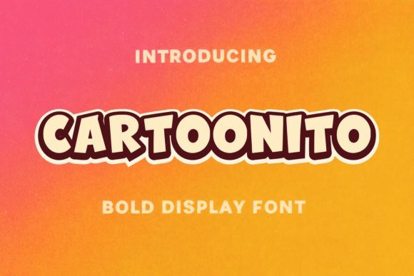 Cartoonito: The Art of Visual Joy in Typography