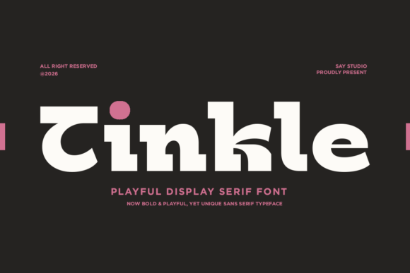 Discover Tinkle: A Playful Font for Vibrant Designs