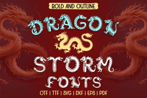 Dragon Storm: A Strategic Approach to Fantasy Typography