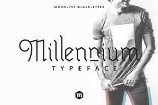 Millennium Font: The Gothic-Inspired Typeface Bridging Medieval Art and Modern Design