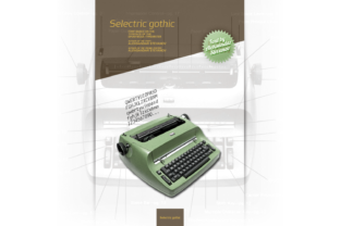Selectric Gothic: Bridging Analog Warmth and Digital Precision in Modern Typography