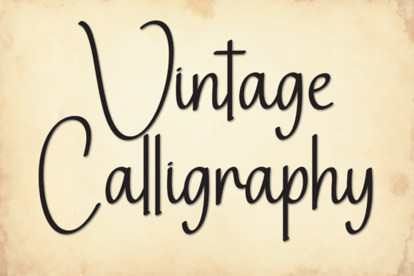 The Enduring Appeal of Vintage Calligraphy in Modern Design