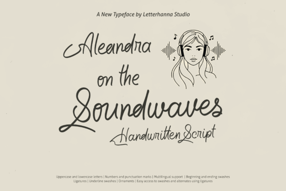 The Sonic Soul of Typography: Unveiling Aleandra on the Soundwaves